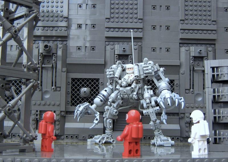 Illustration for article titled El próximo kit comercial de Lego será este brutal exoesqueleto robot